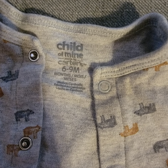 Button up Onsie - Picture 2 of 2